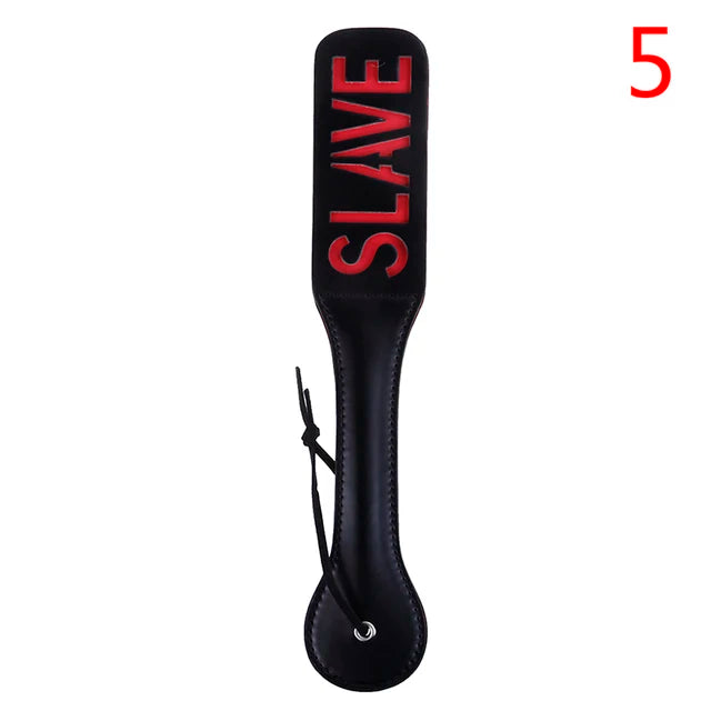 32CM Leather Double-deck Spanking Paddle Slave Sex Toy for Woman Men Paddle Spank Butt BDSM Sex Whip Fetish Bondage Erotic Toys