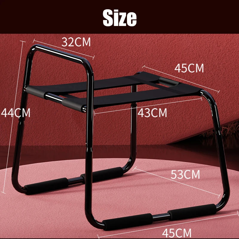 BDSM Couple Sex Chair Sex Toys For Adult Game Position Chair Sex Furniture Aid Elastic Stool Novelty Toy Erotica Equipment Chair